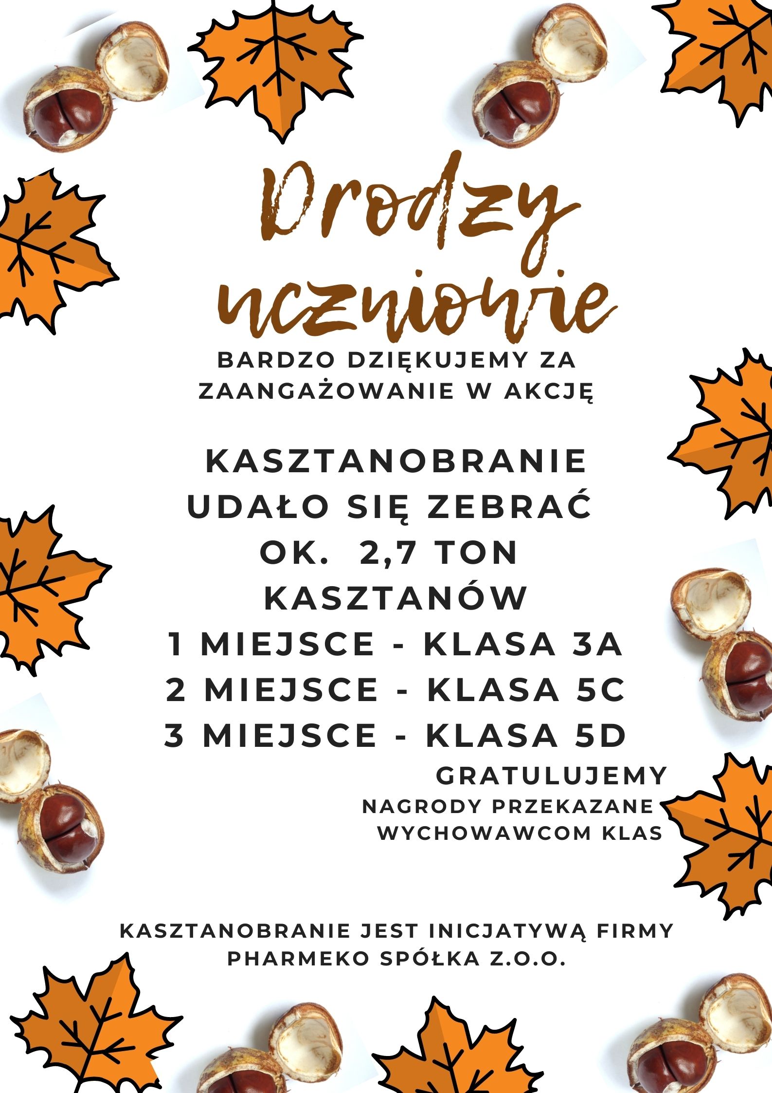 Drodzy uczniowie 4
