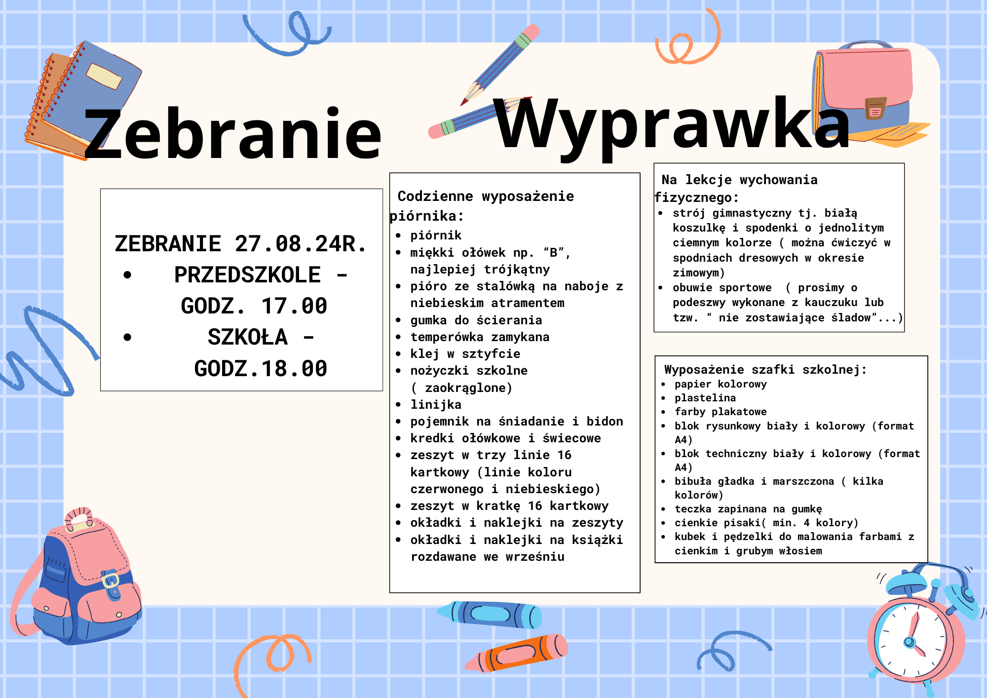 Szkoła Podstawowa nr 24 im. Powstań A4 orientacja pozioma